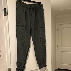 Banana Republic Green Cargo Joggers